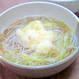 とろりんつゆの、みぞれ蕎麦